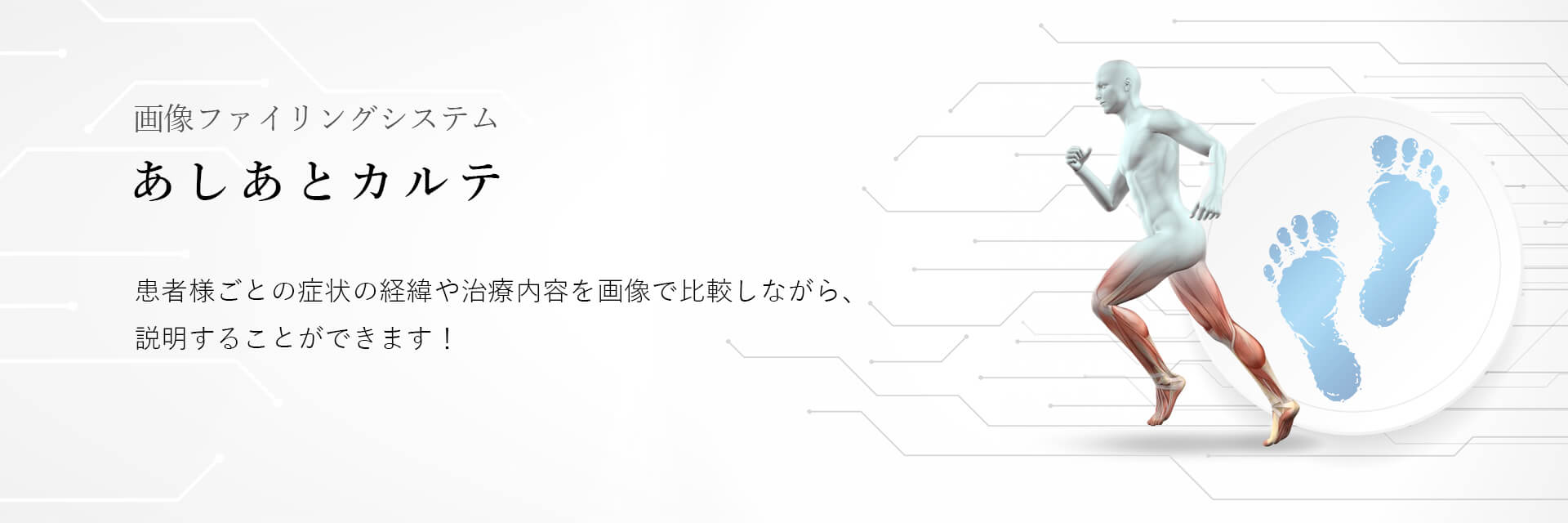 柔道整復師専用足圧の計測と分析ツール