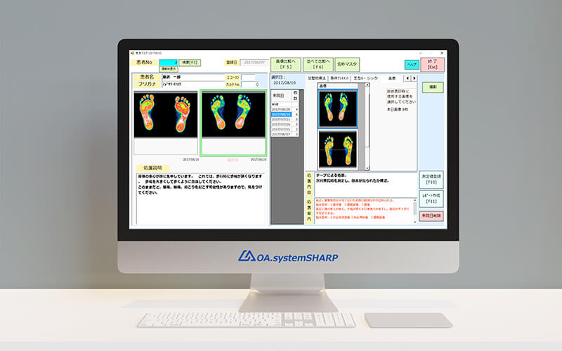 Foot orthopedic therapy