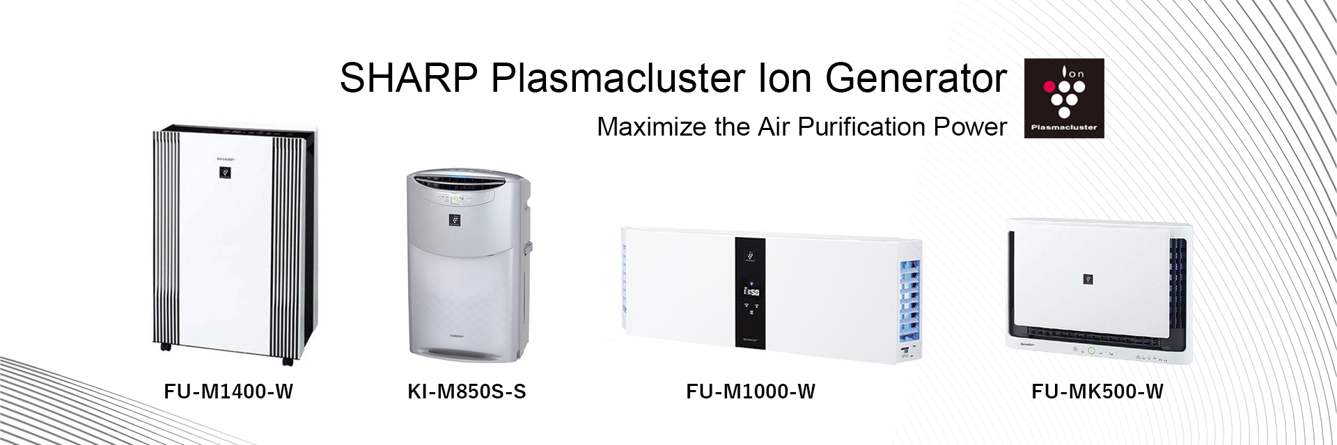 SHARP Plasmacluster Ion Generator ｜ OA.systemSHARP